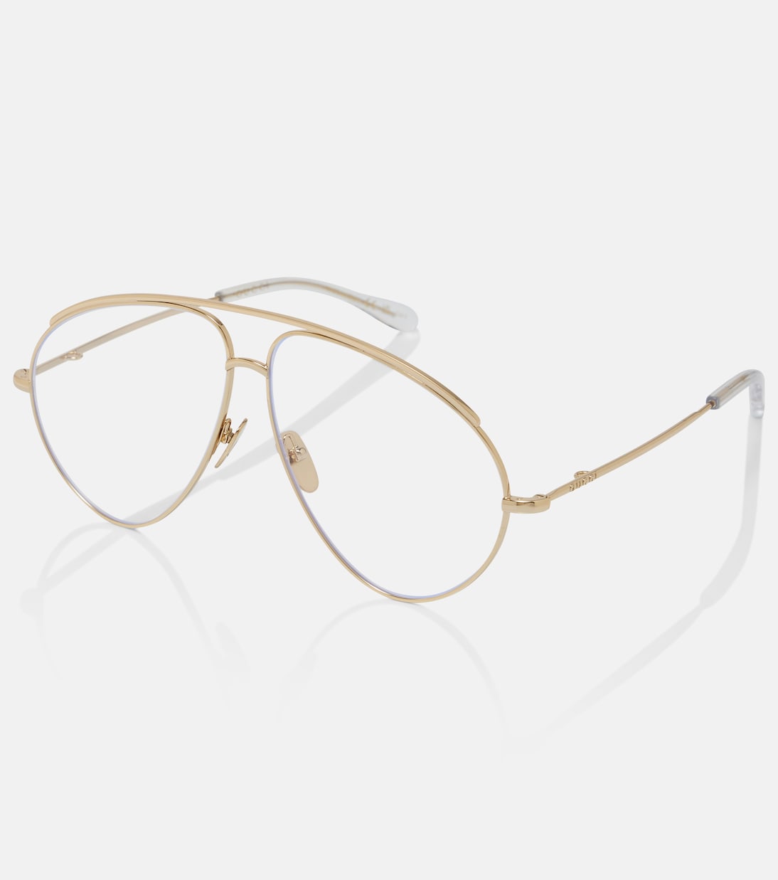 Gucci - Oversized aviator glasses