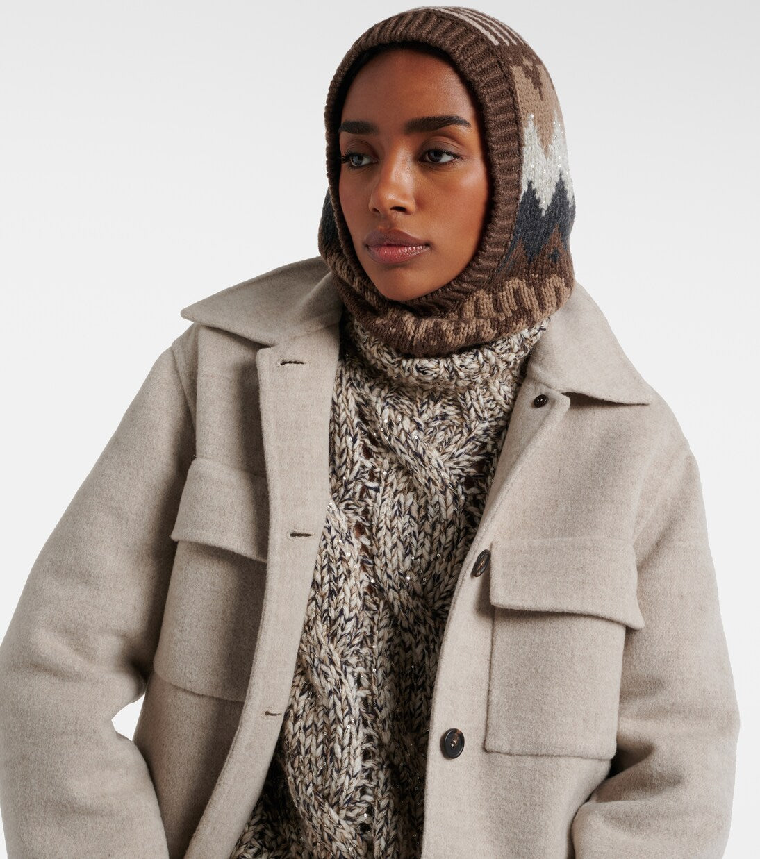Brunello Cucinelli - Cashmere hood
