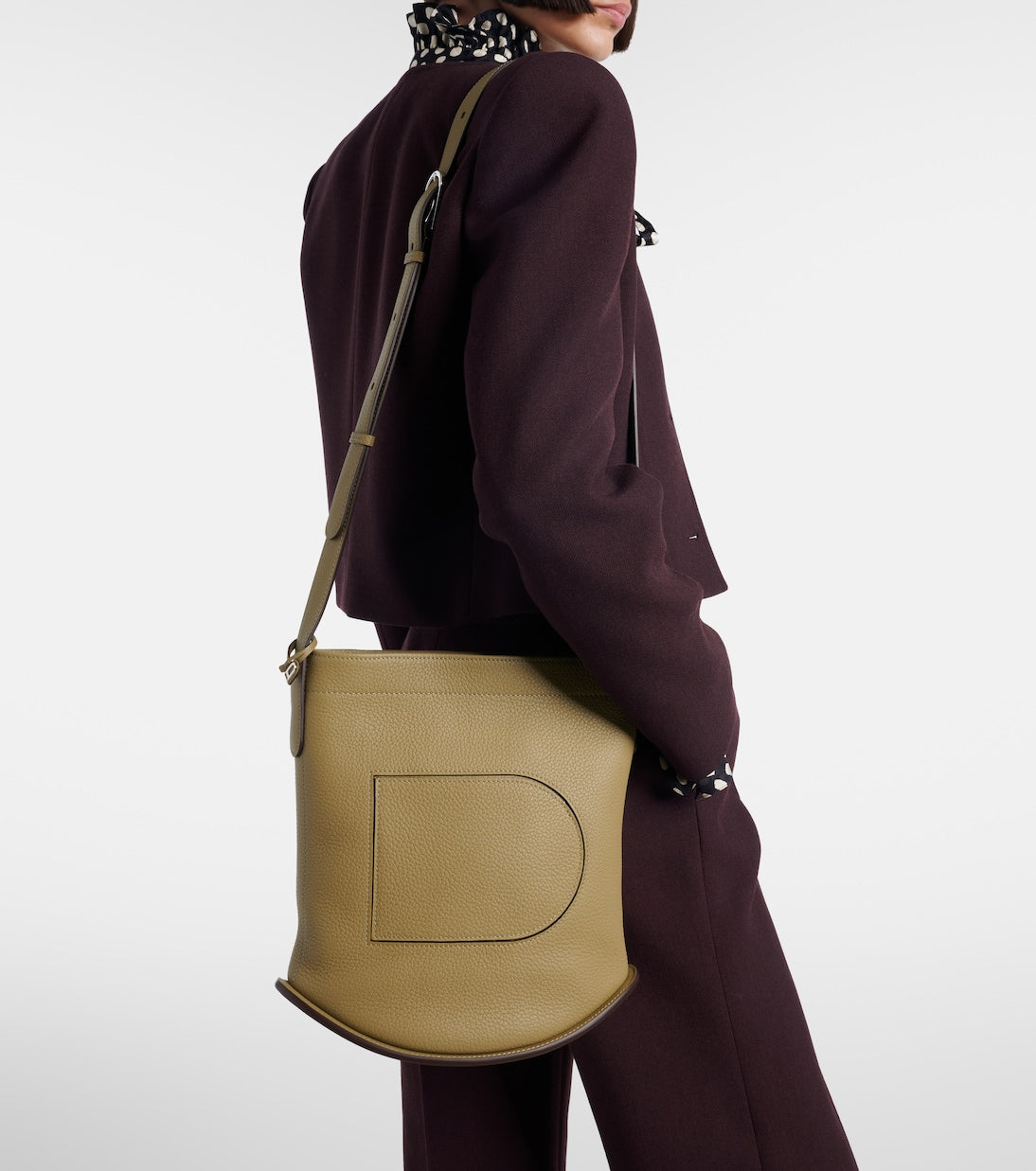 Delvaux - Pin Daily Medium leather tote bag