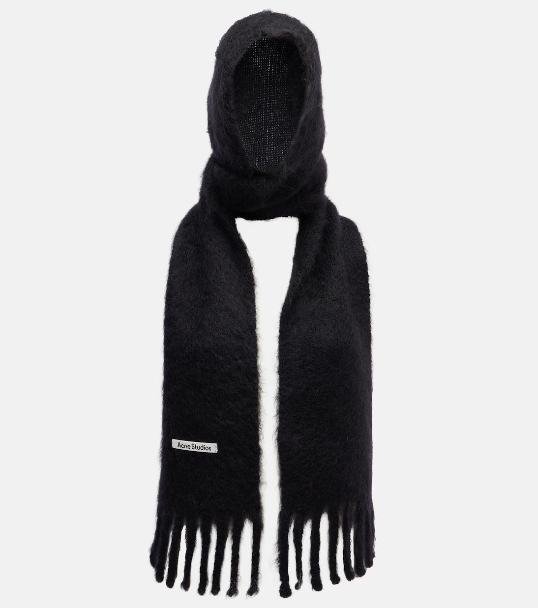 Acne Studios - Kooder hooded mohair and wool-blend scarf