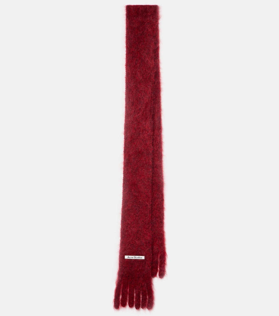 Acne Studios - Kinna fringed mohair and wool scarf