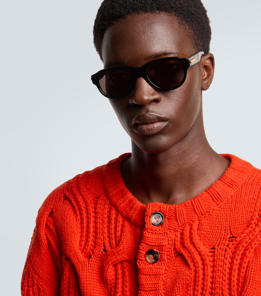 Bottega Veneta - Classic round sunglasses