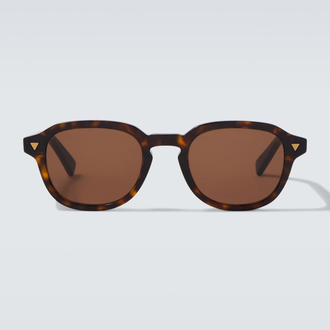 Bottega Veneta - Triangle Stud round sunglasses