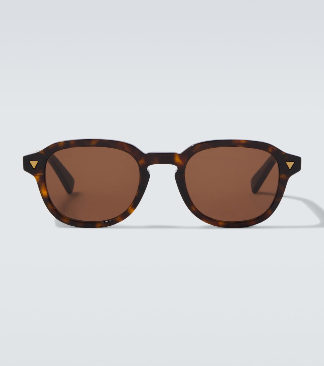 Bottega Veneta - Triangle Stud round sunglasses