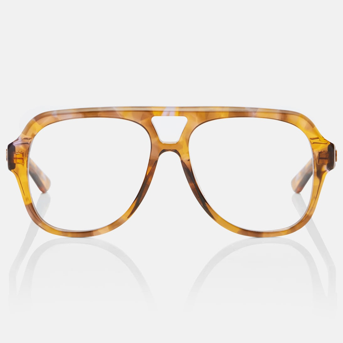 Chloé - Optical Native oversized aviator glasses