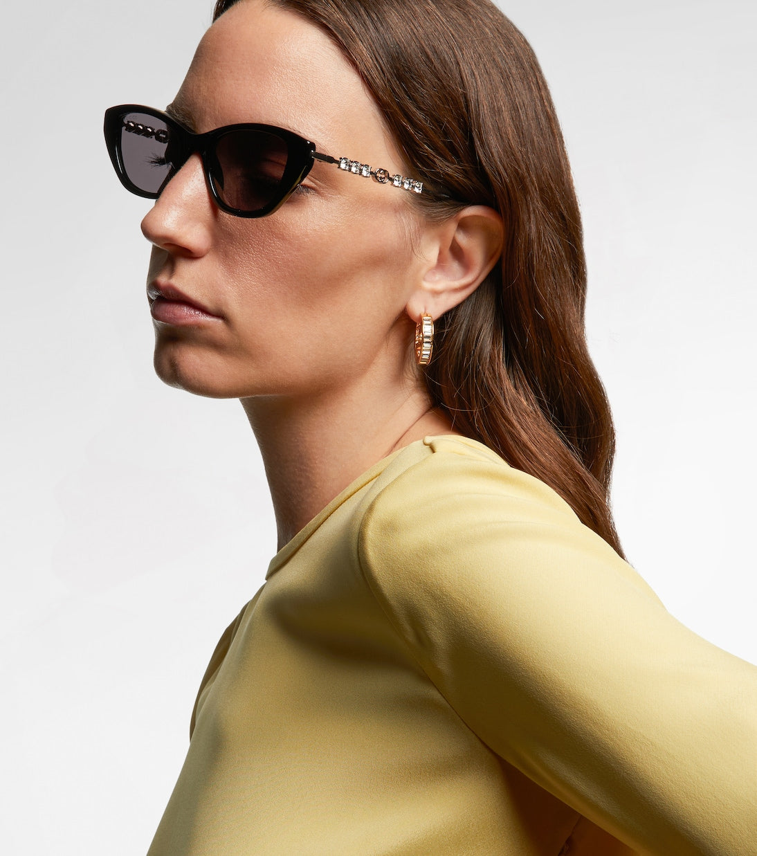 Gucci - Interlocking G cat-eye sunglasses