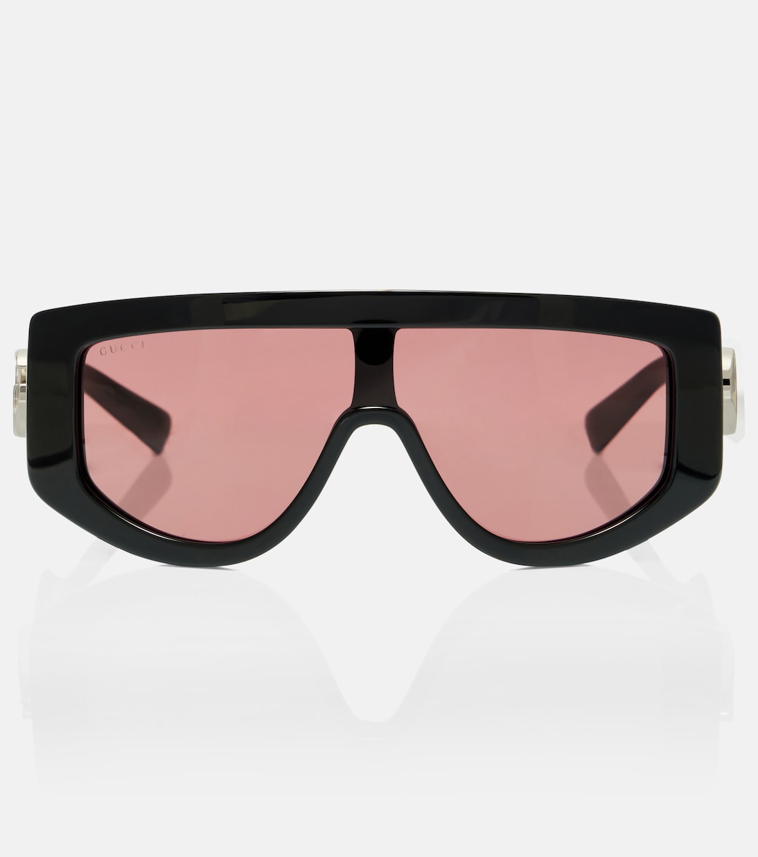 Gucci - Double G flat-top sunglasses
