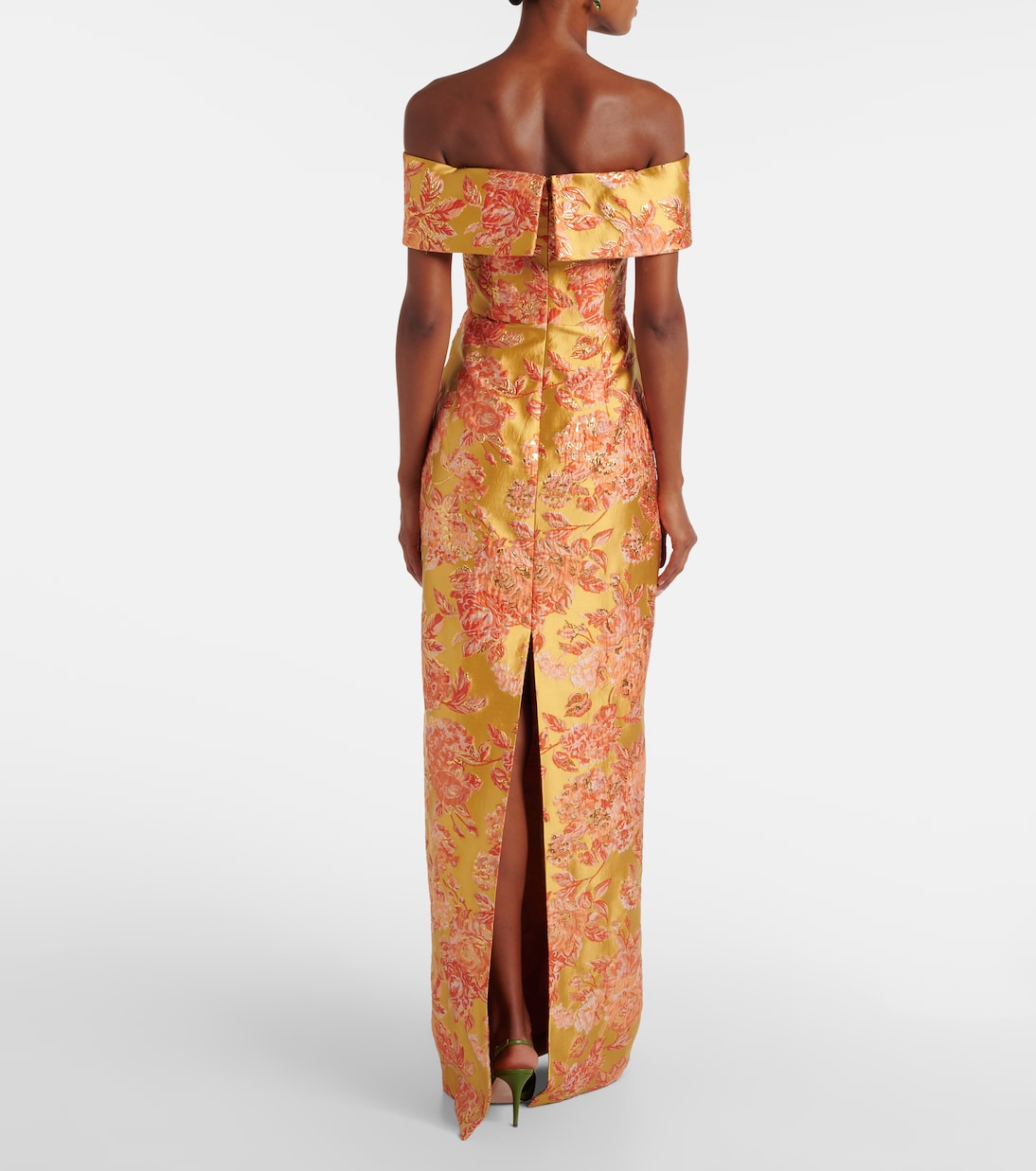 Markarian - Clover embellished floral gown