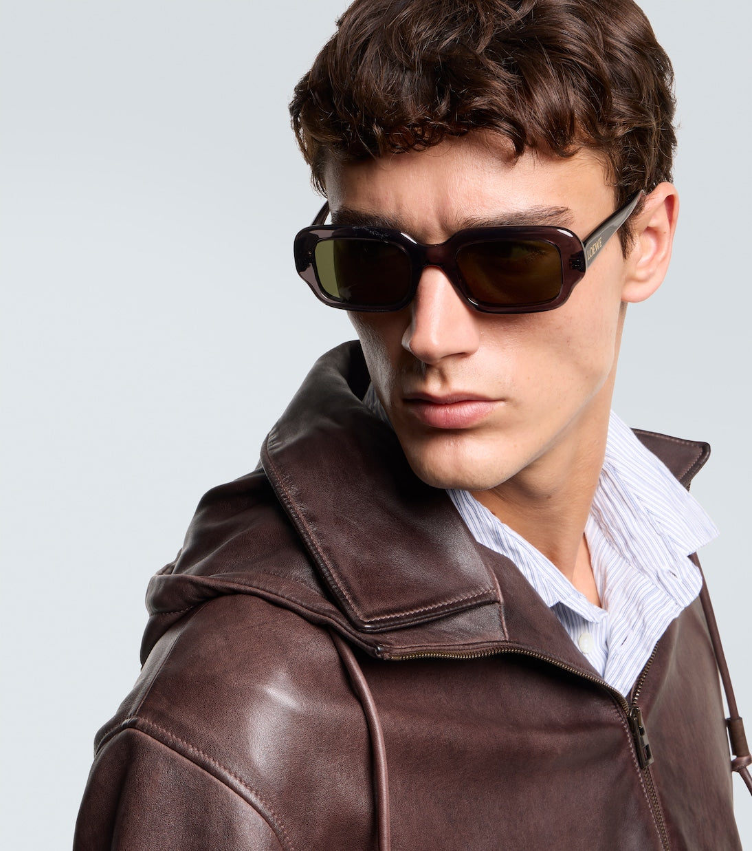 Loewe - Slim rectangular sunglasses