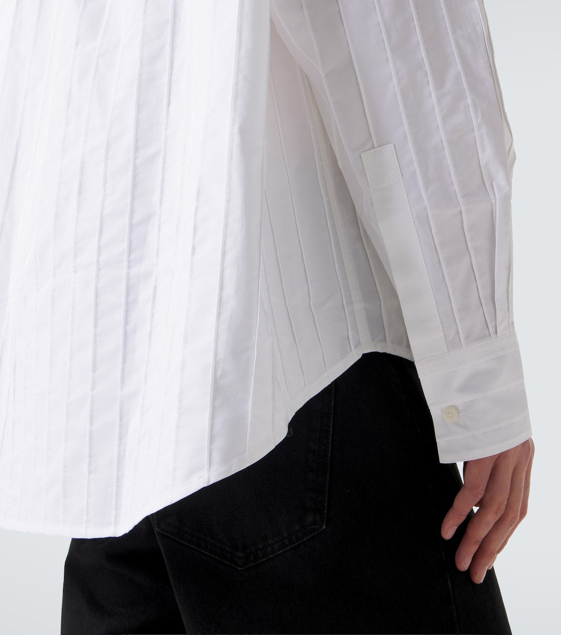 Jacquemus - Camargue embroidered striped cotton shirt
