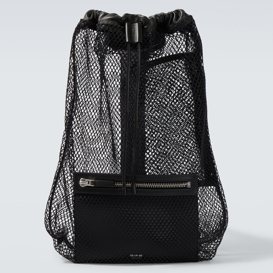 Tom Ford - Leather-trimmed backpack