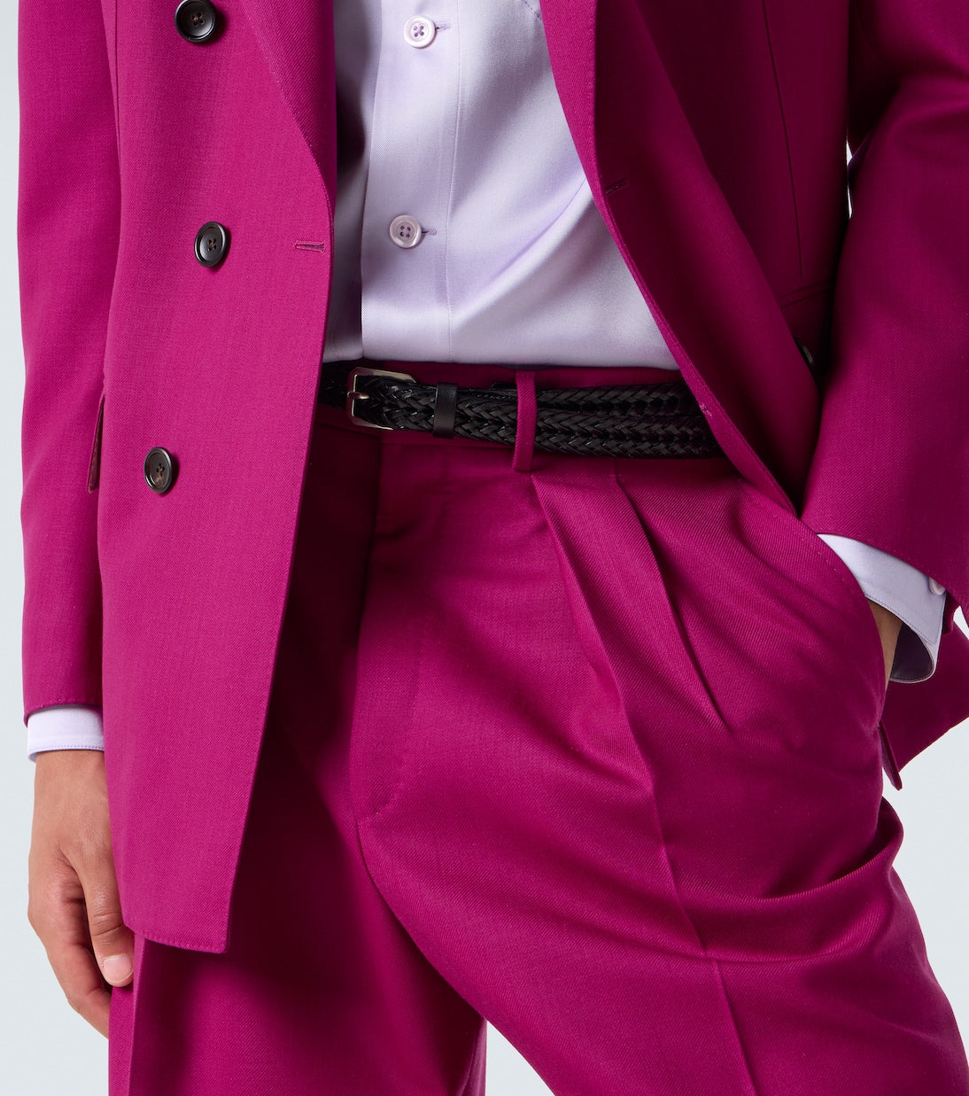 Tom Ford - Braided leather belt