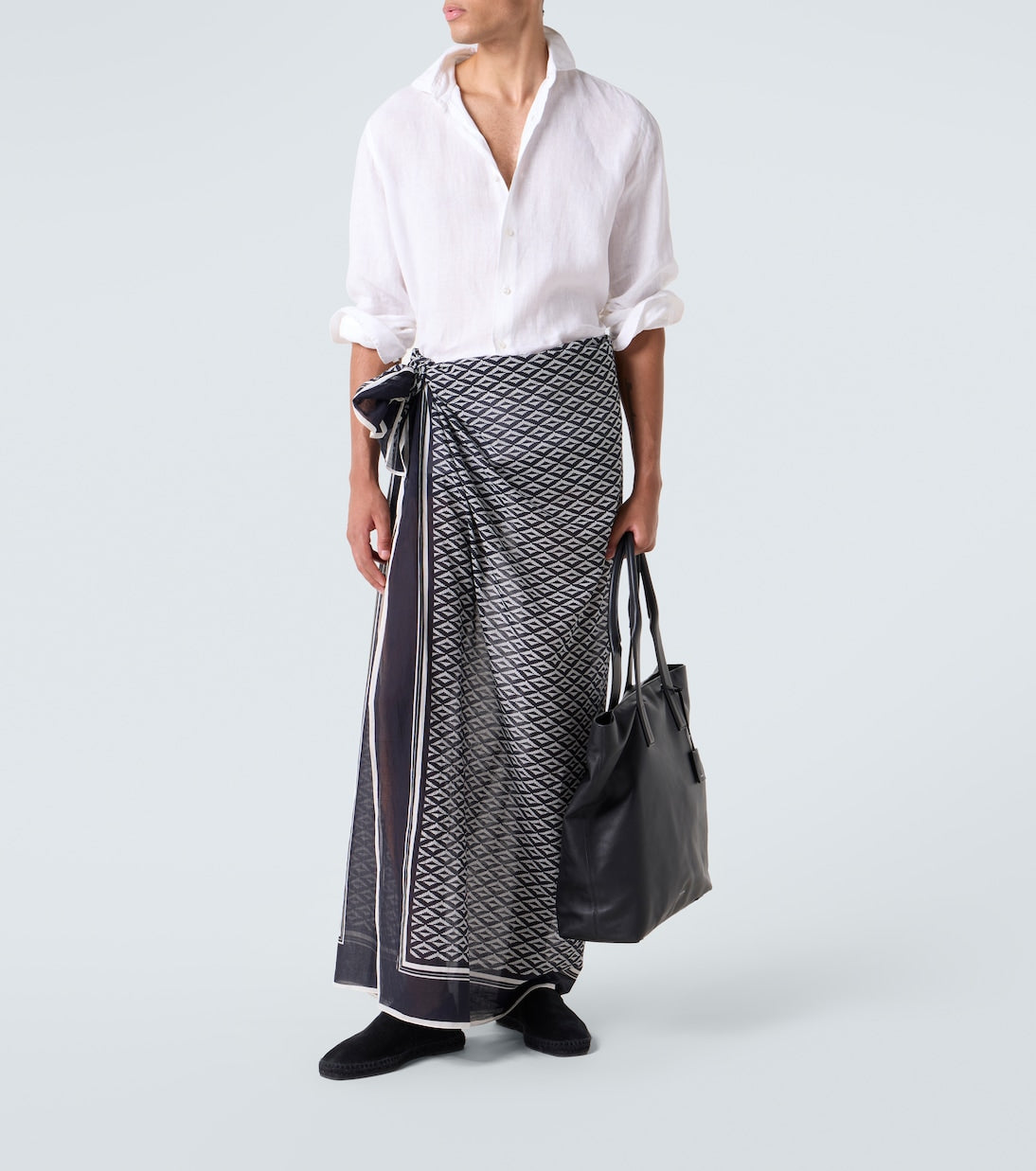 Tom Ford - Printed cotton beach cover-up