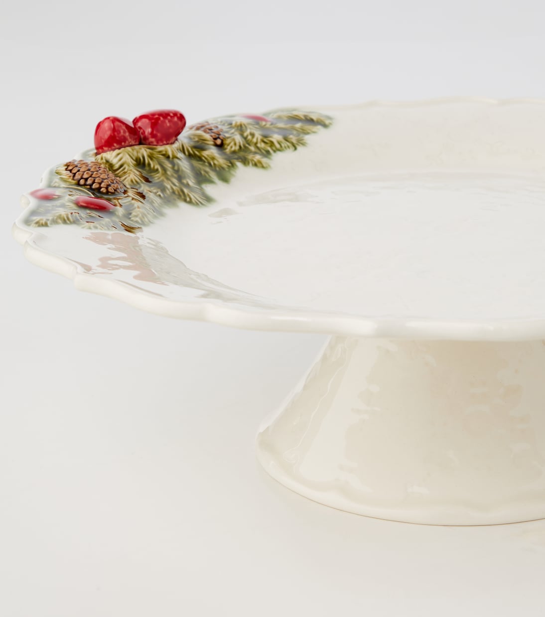Bordallo Pinheiro - Earthenware cake stand