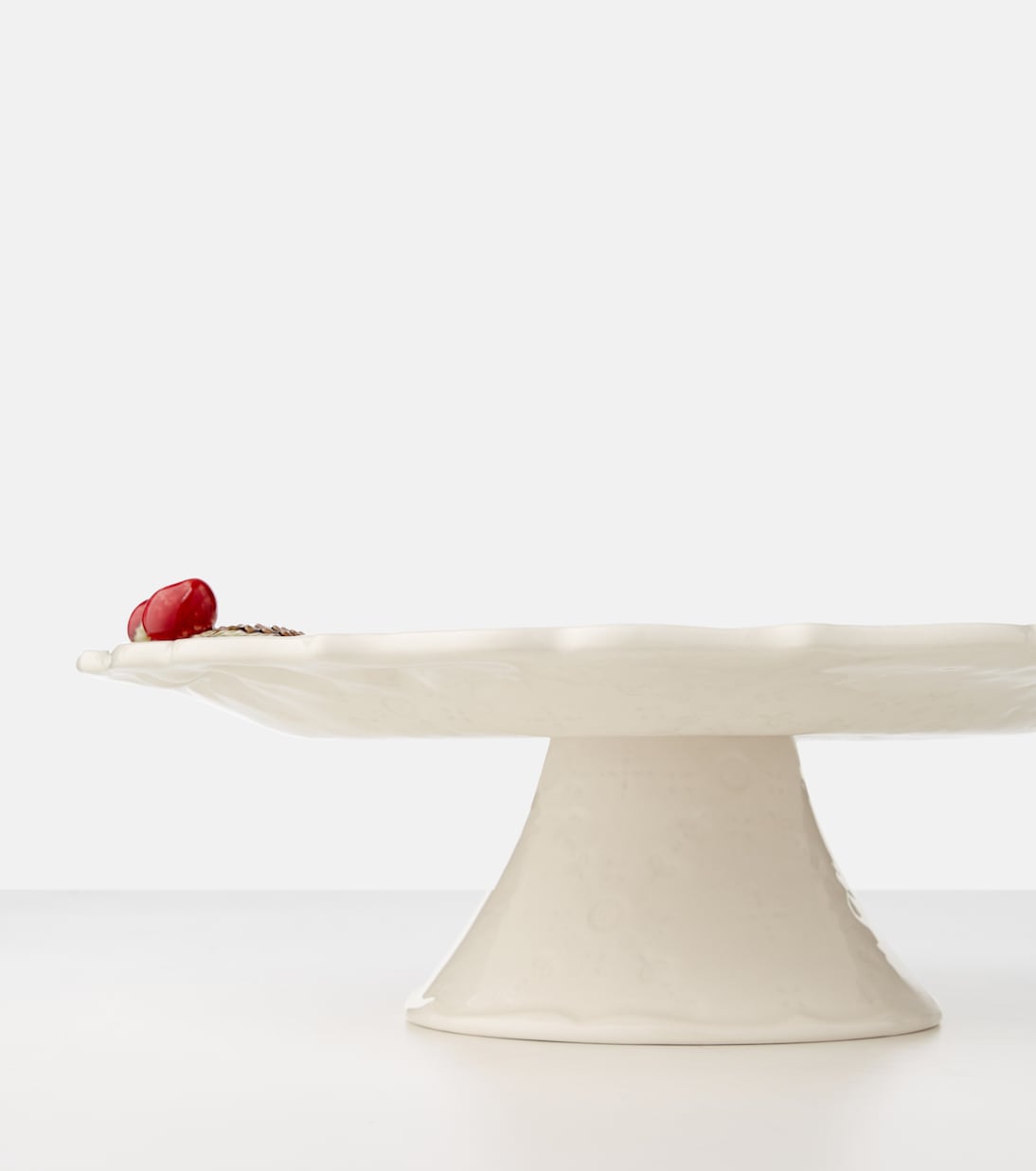 Bordallo Pinheiro - Earthenware cake stand