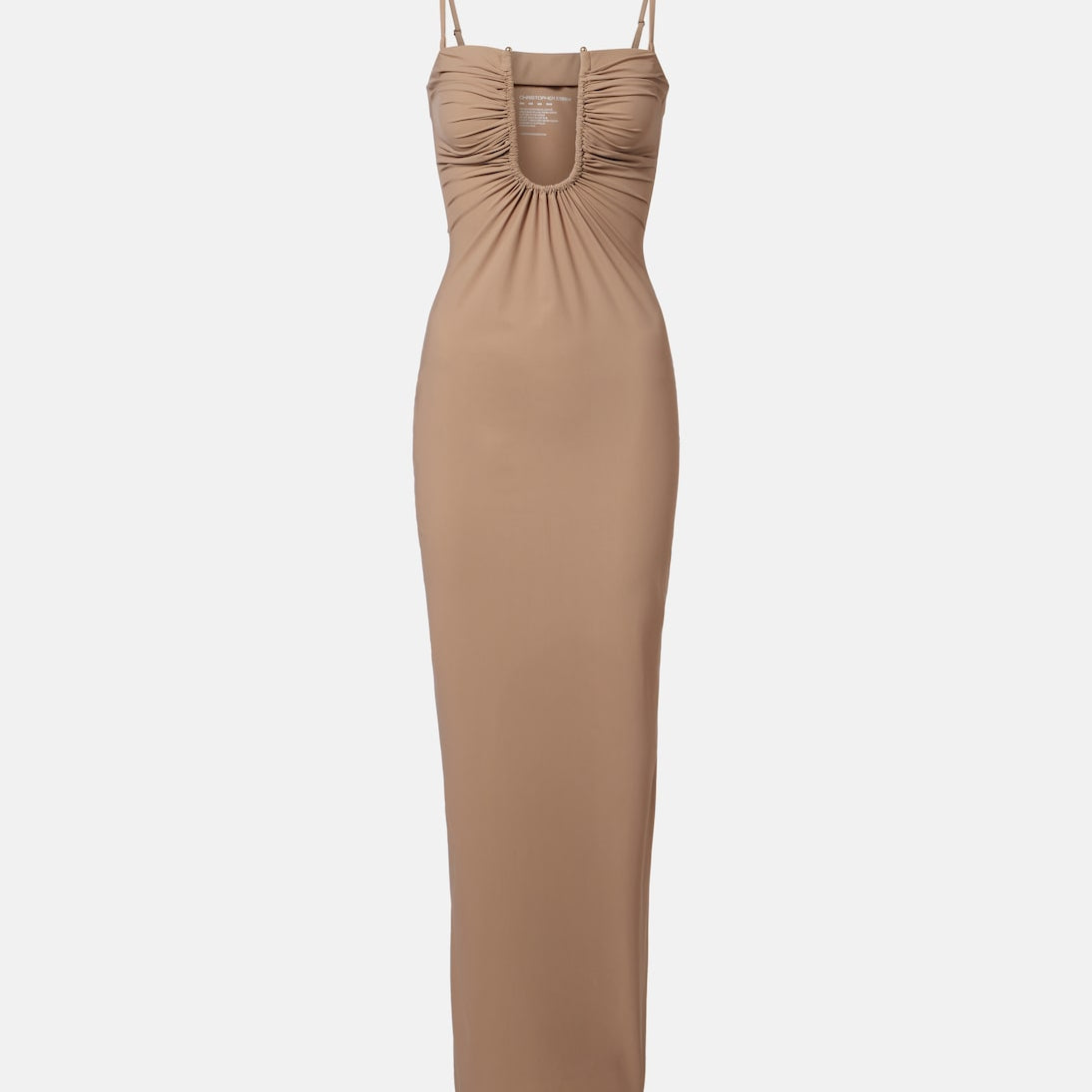 Christopher Esber - Ruched jersey maxi dress