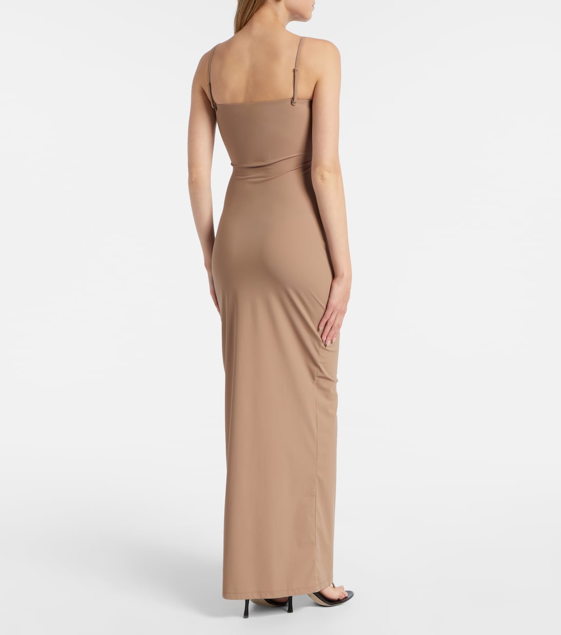 Christopher Esber - Ruched jersey maxi dress