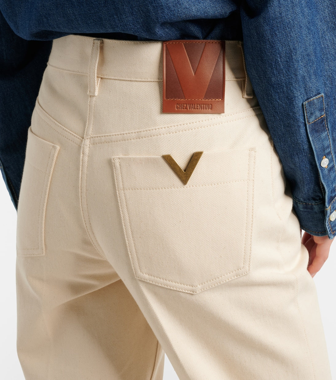 Valentino Garavani - VGold straight jeans