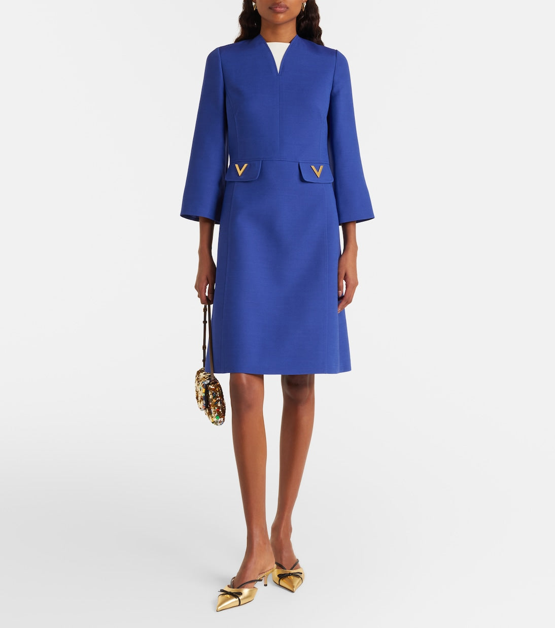 Valentino Garavani - Crepe Couture minidress