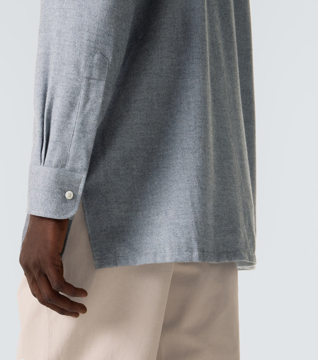 Charvet - Cotton flannel shirt