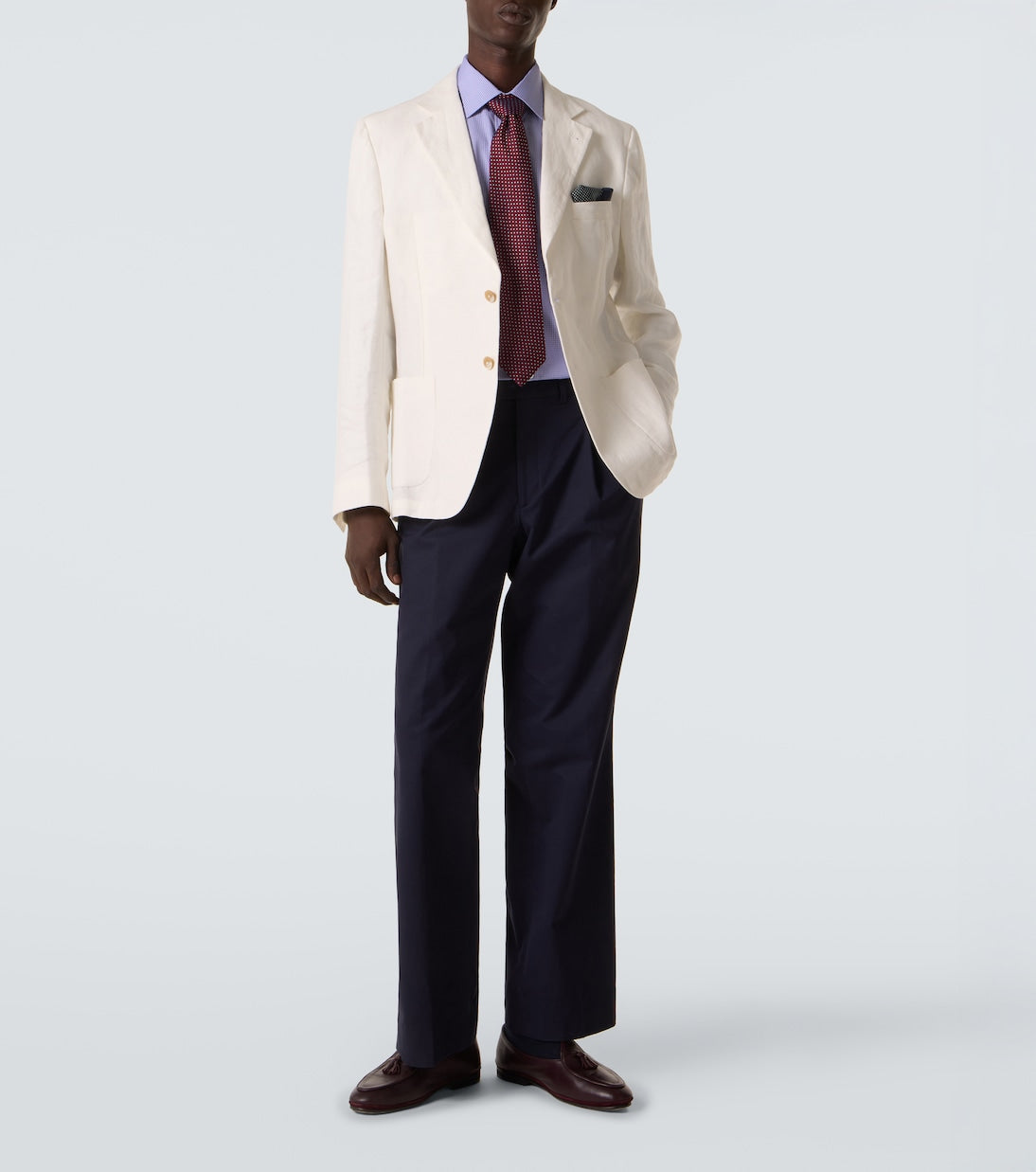 Charvet - Checked cotton poplin shirt