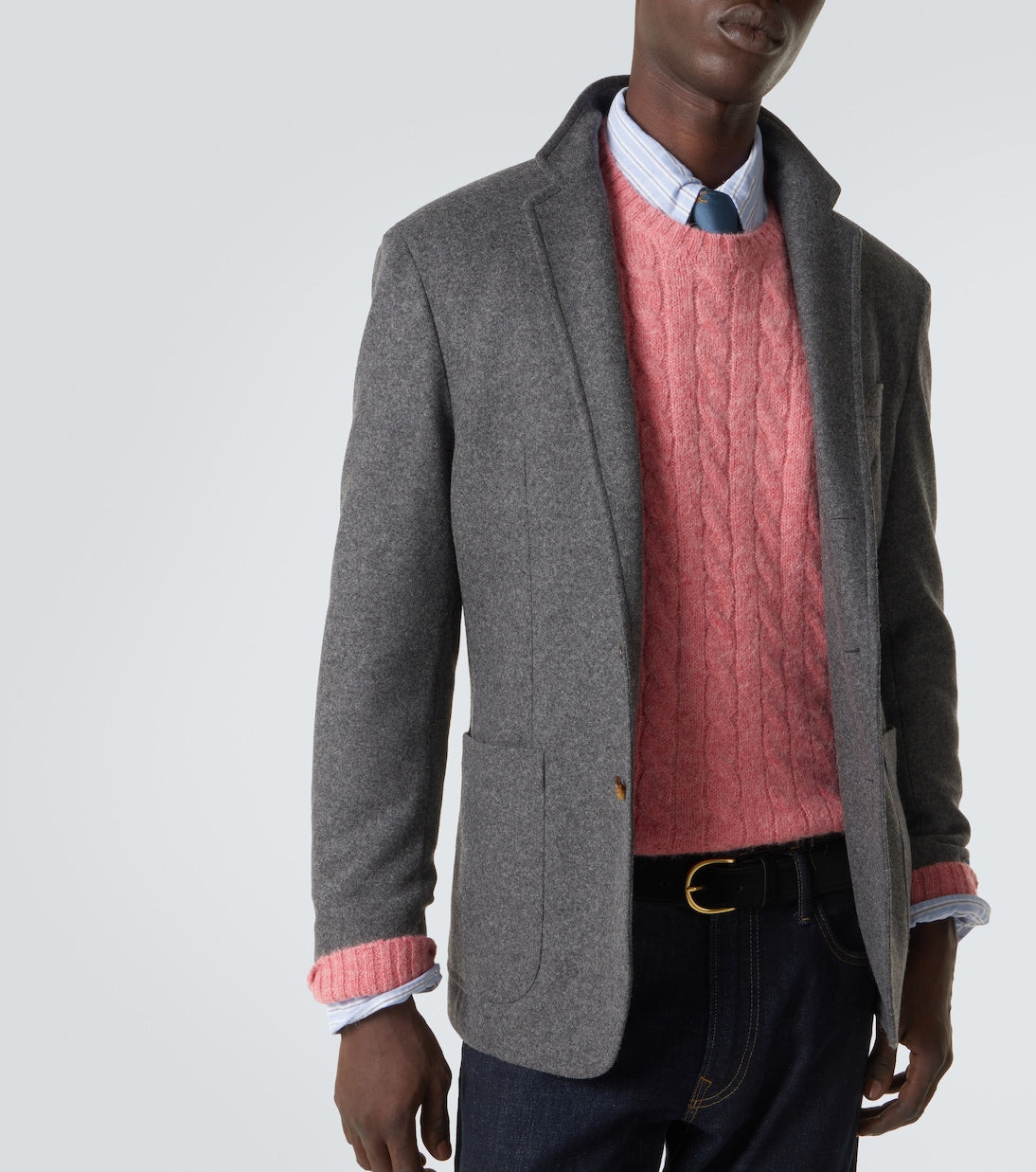 Polo Ralph Lauren - Wool-blend flannel blazer