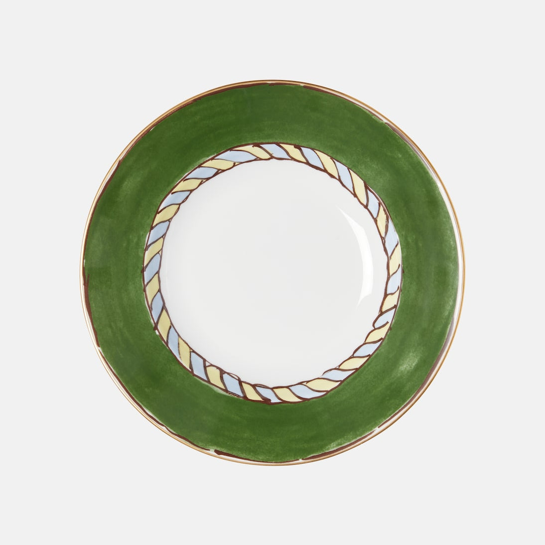 Ginori 1735 - Il Viaggio di Nettuno soup plate by Luke Edward Hall