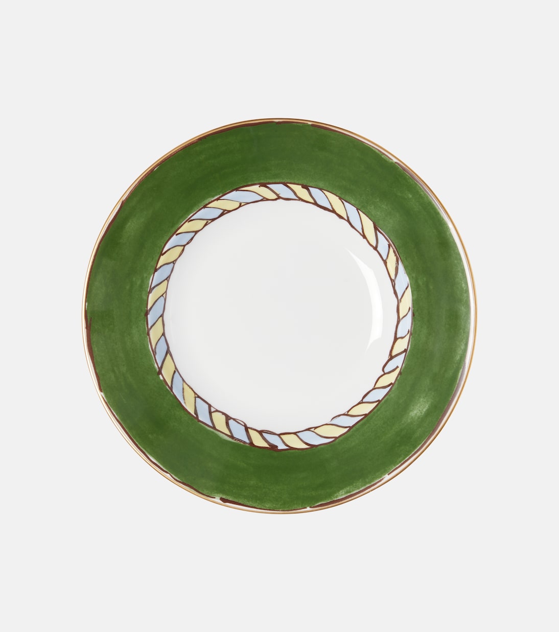 Ginori 1735 - Il Viaggio di Nettuno soup plate by Luke Edward Hall