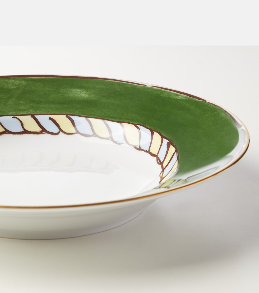 Ginori 1735 - Il Viaggio di Nettuno soup plate by Luke Edward Hall