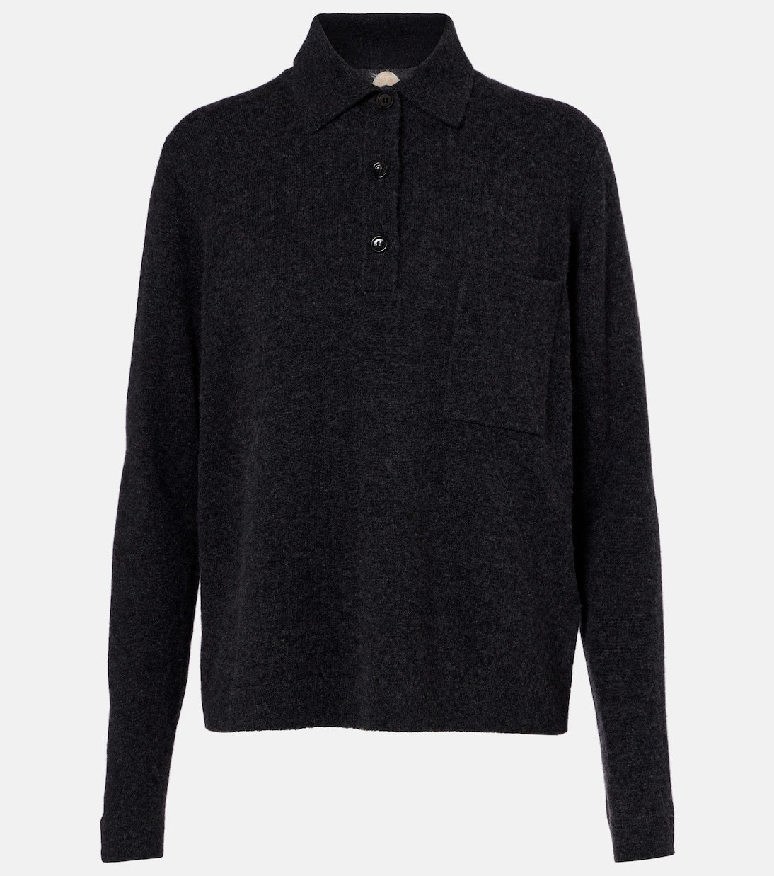 Jardin des Orangers - Wool and cashmere polo sweater