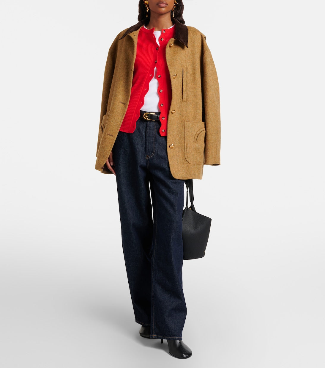 Frame - x Amelia Gray Detour wide-leg jeans