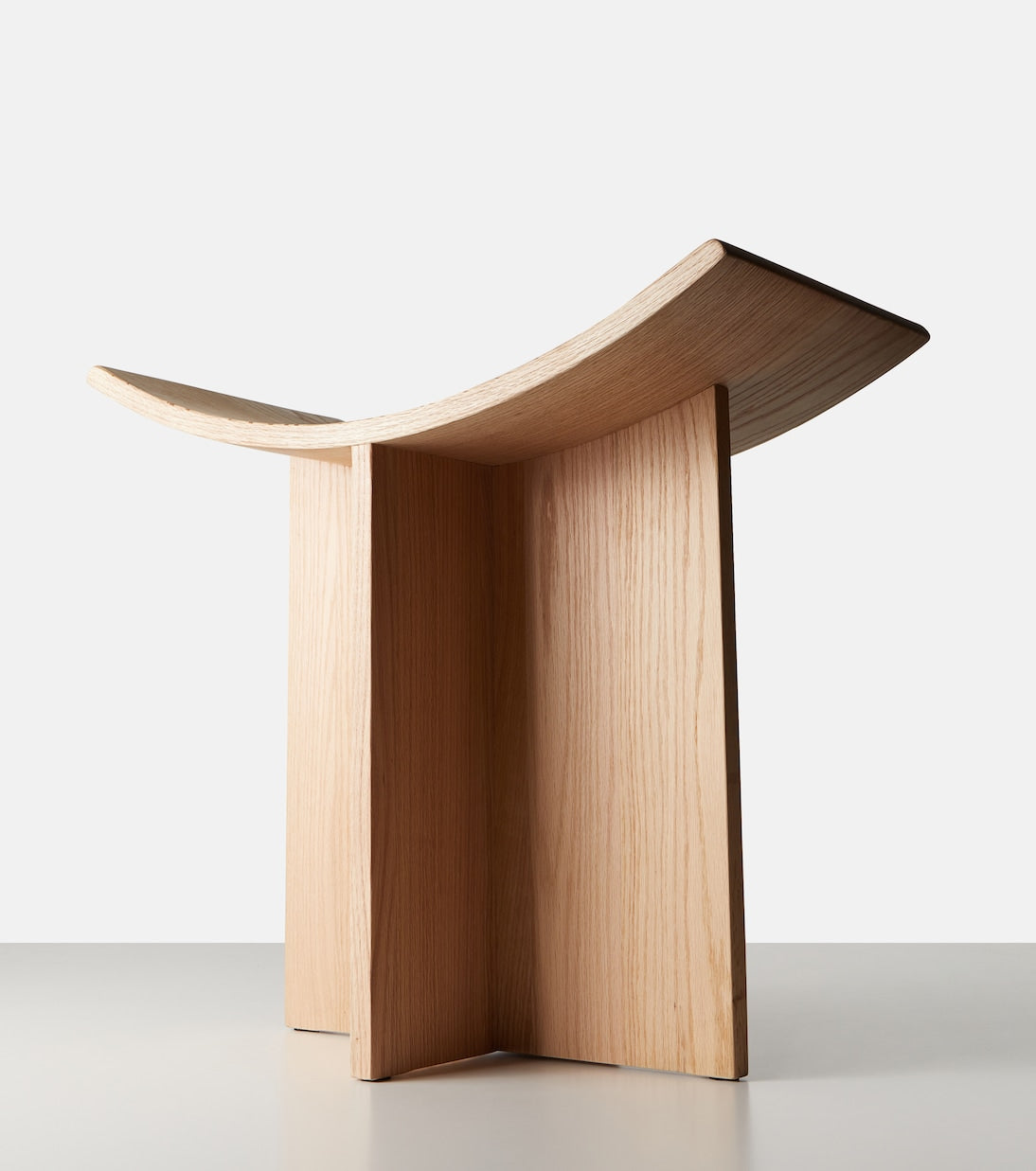 101 Copenhagen - Brutus oak stool by Kristian Sofus Hansen and Tommy Hyldahl