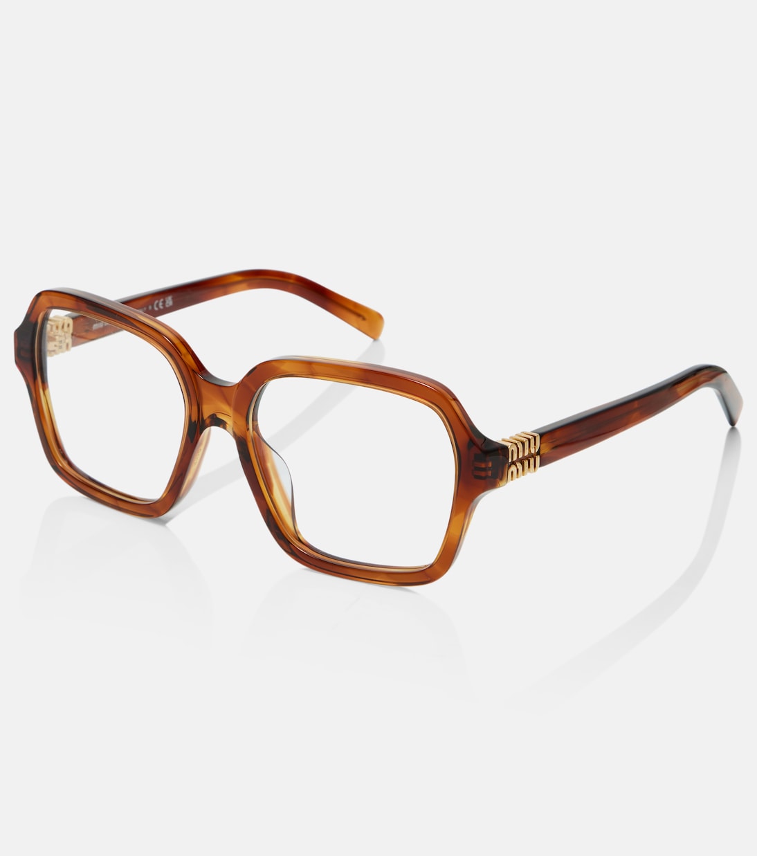 Miu Miu - Logo square glasses