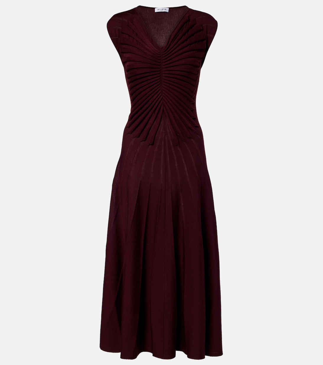 Alaïa - Virgin wool midi dress