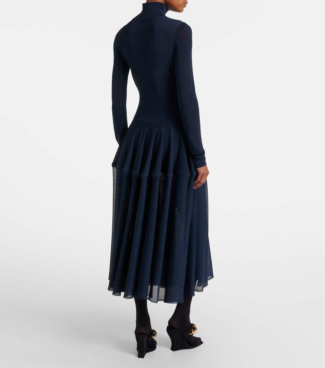 Alaïa - Sheer midi dress