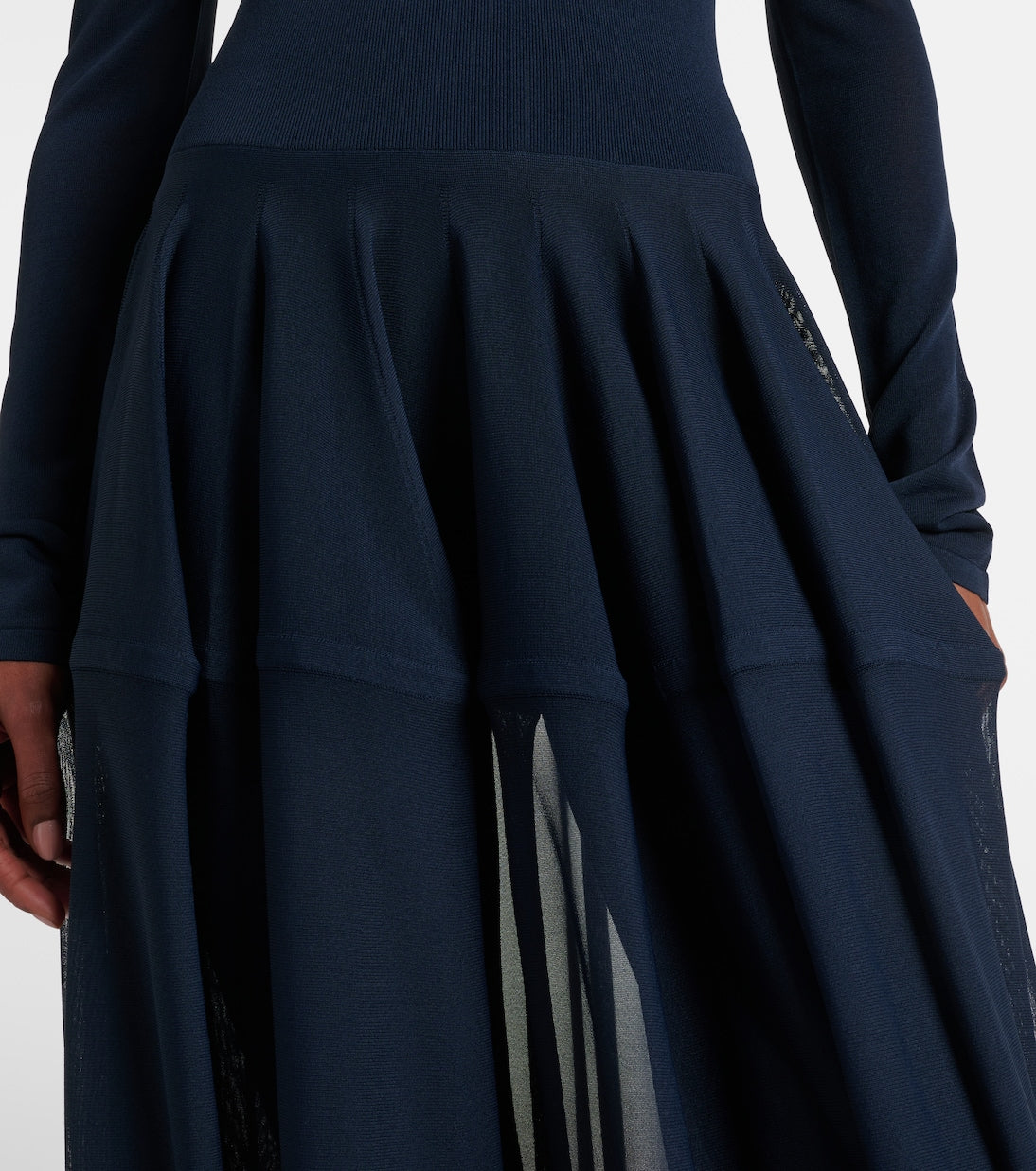 Alaïa - Sheer midi dress