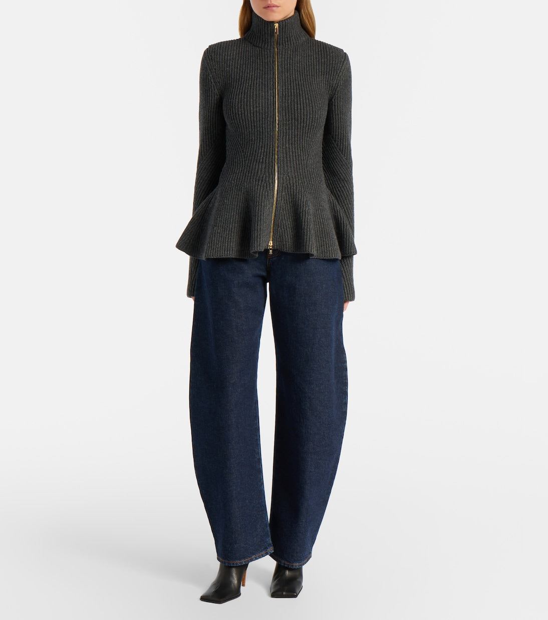 Alaïa - Wool and cashmere cardigan