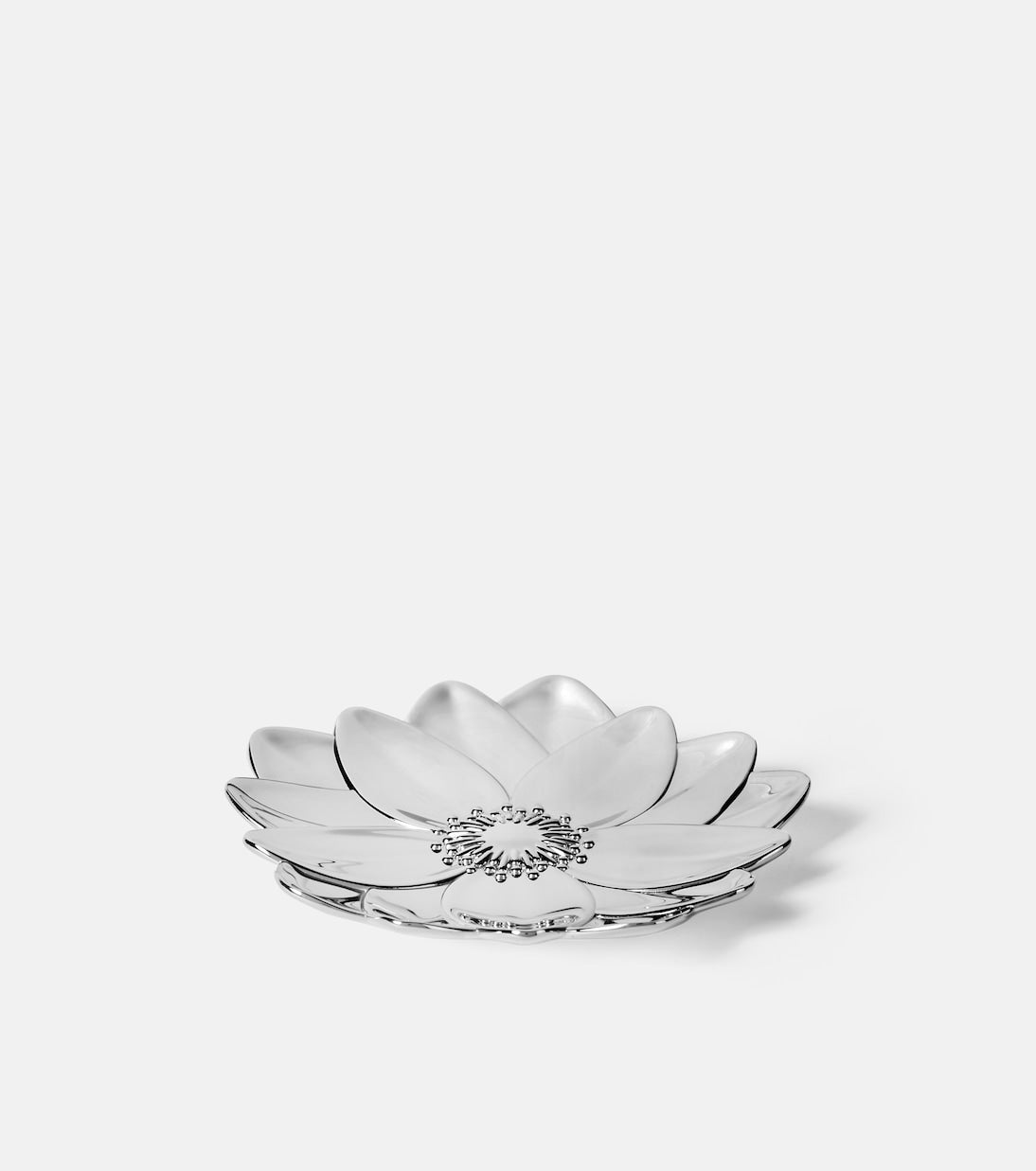 Christofle - L'Herbier Lotus silver-plated bowl
