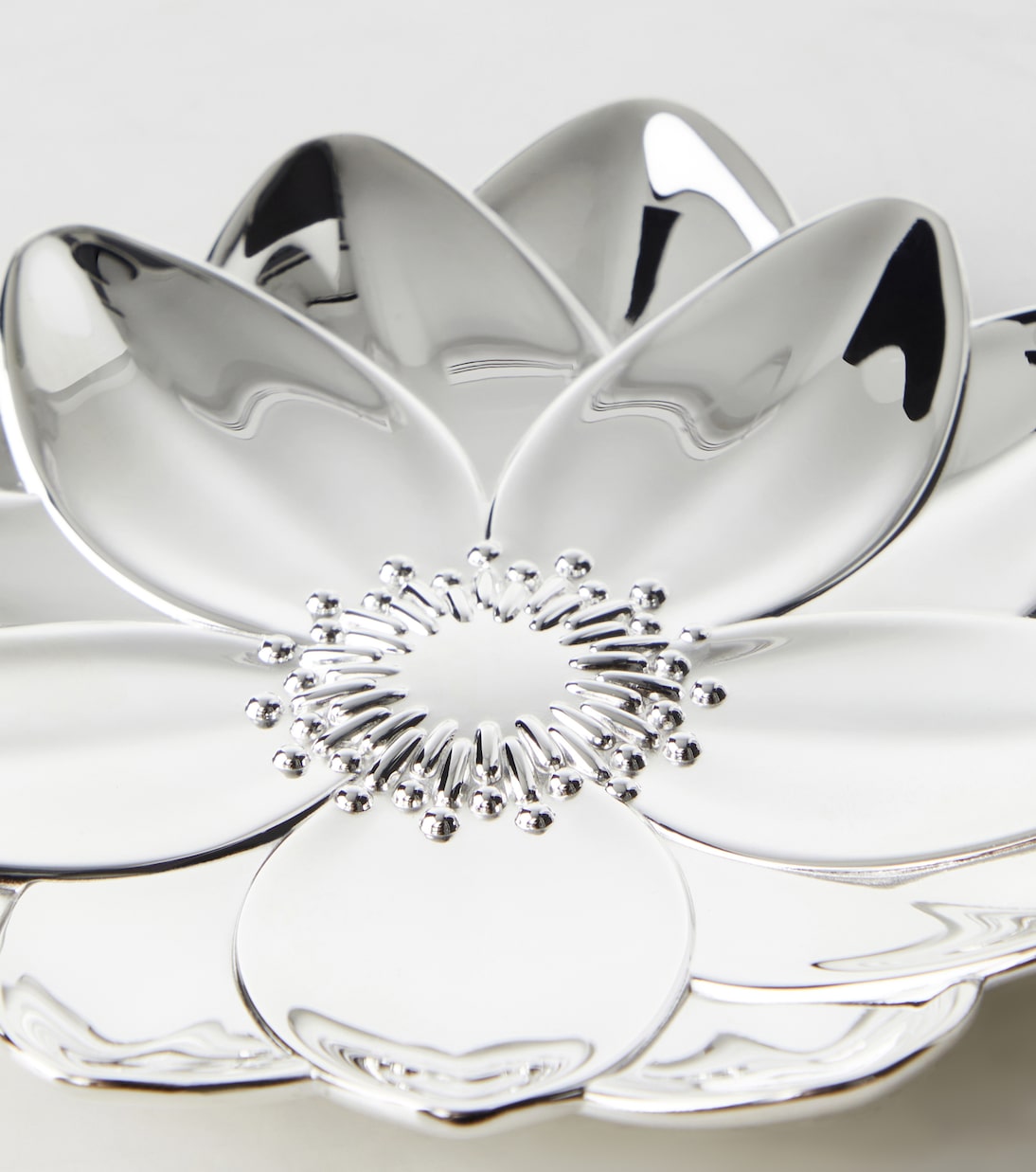 Christofle - L'Herbier Lotus silver-plated bowl