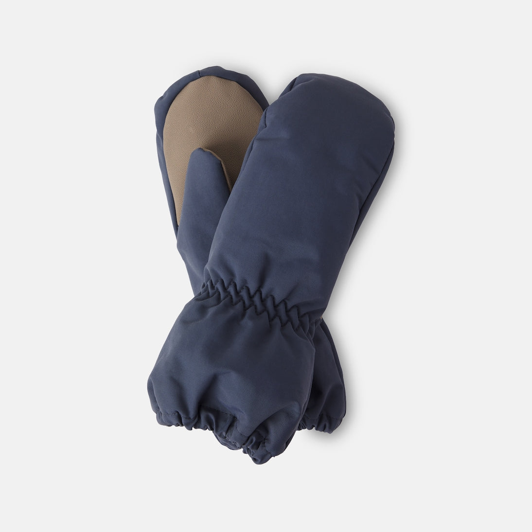 Wheat - Monta fleece-lined mittens