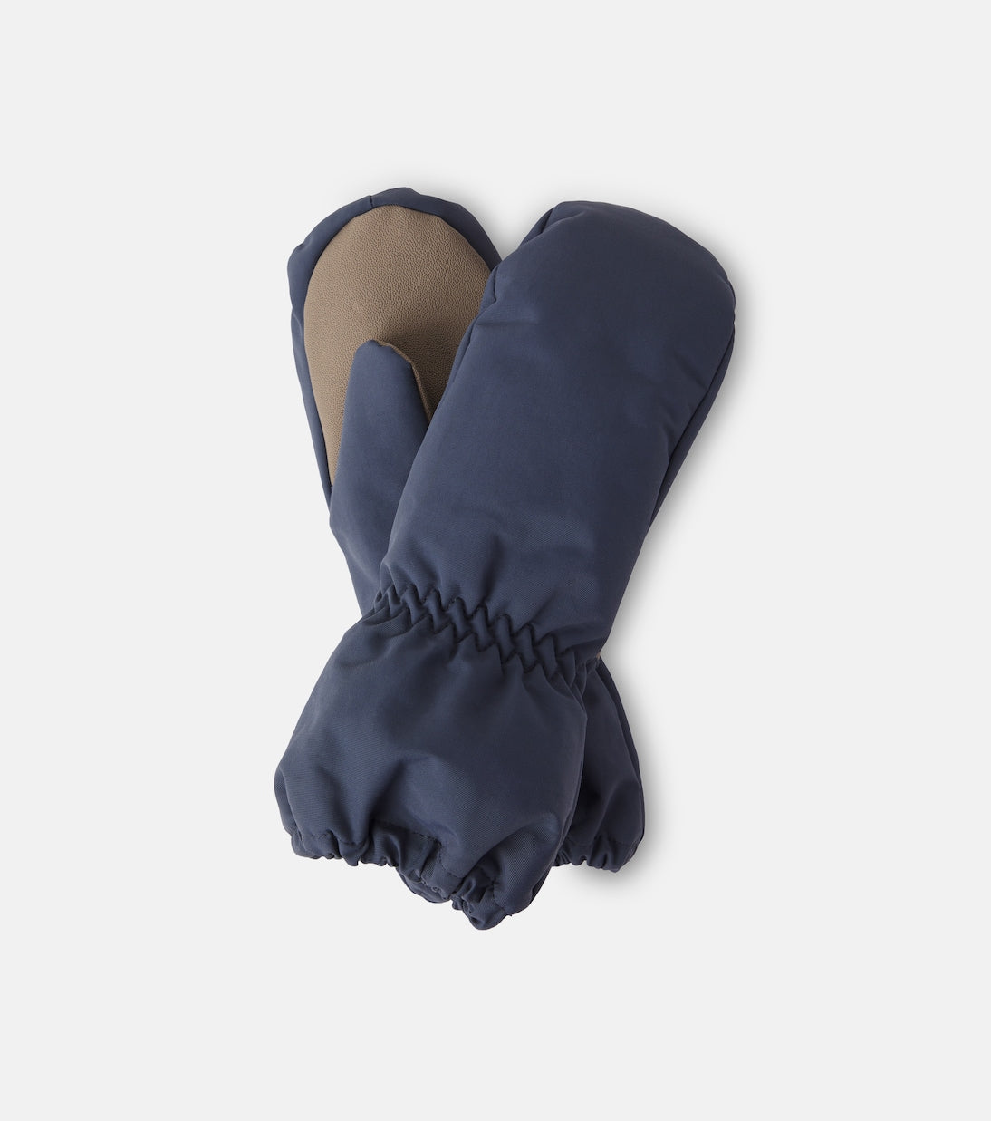 Wheat - Monta fleece-lined mittens