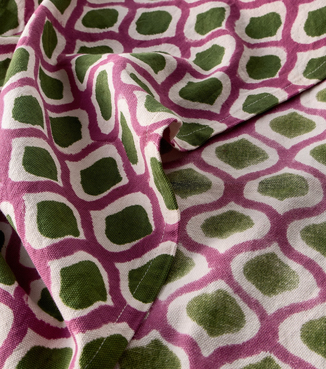 Les-Ottomans - Printed cotton tablecloth