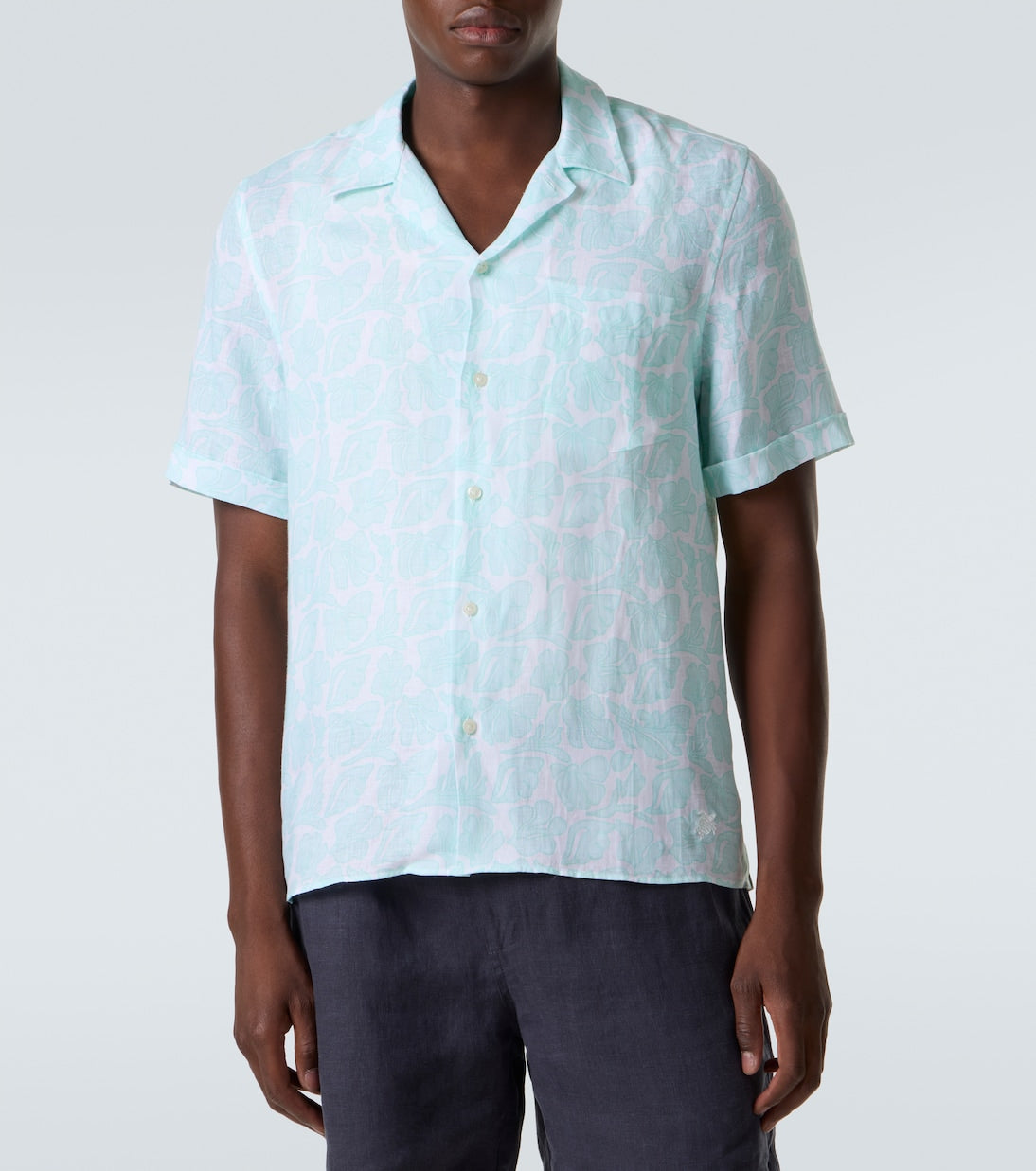 Vilebrequin - Charli floral linen bowling shirt