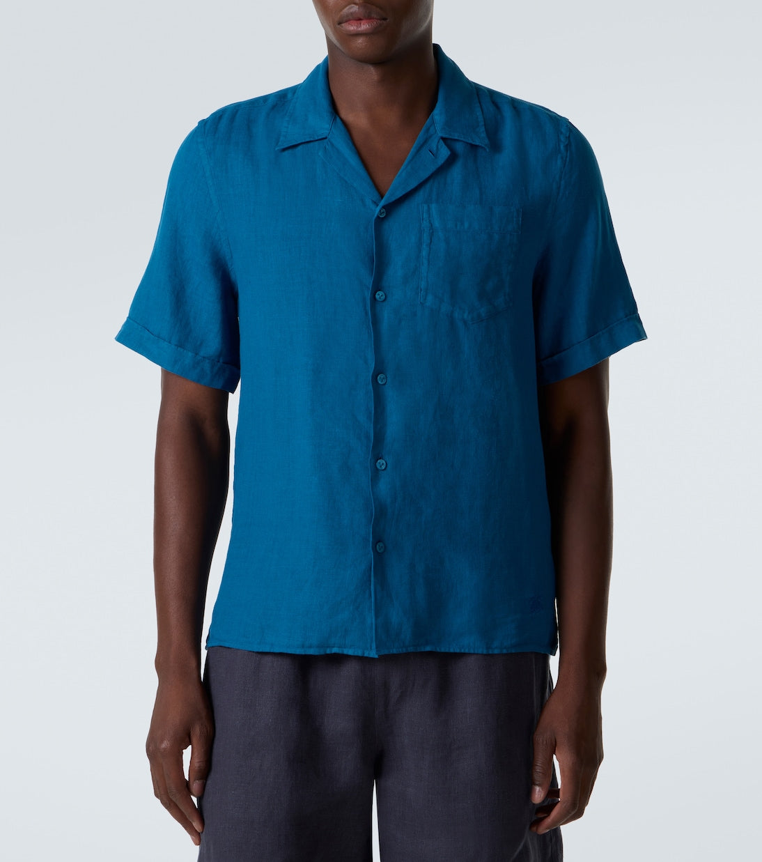 Vilebrequin - Charli linen bowling shirt