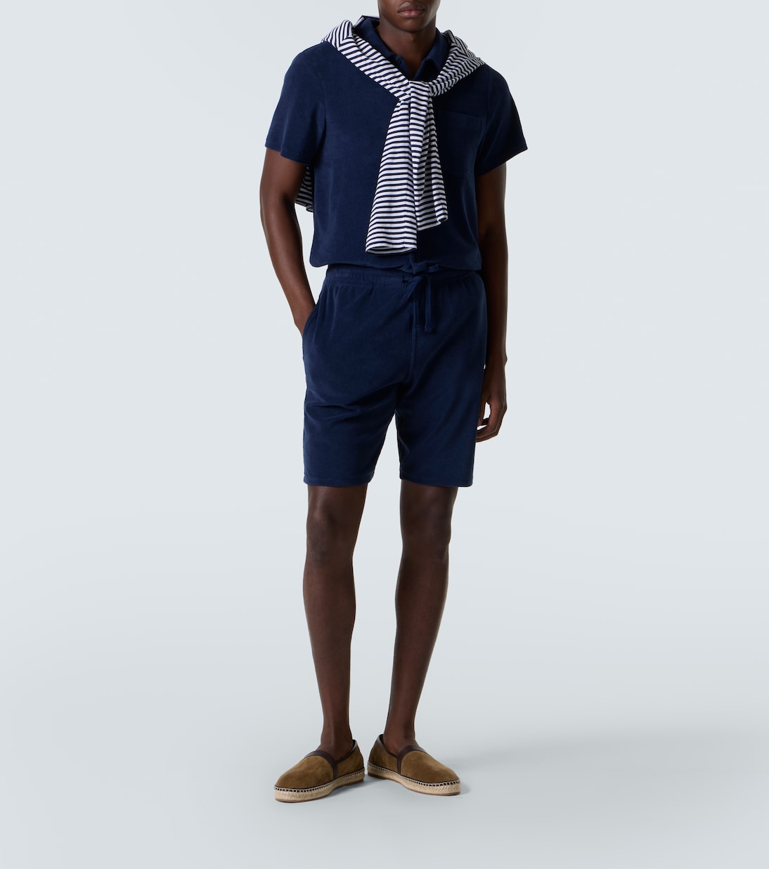 Vilebrequin - Charli cotton-blend terry polo shirt