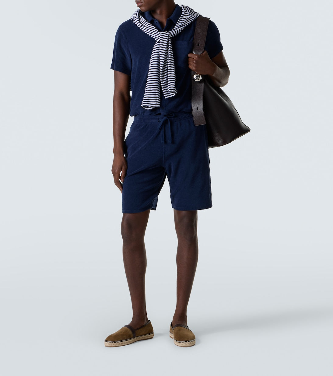 Vilebrequin - Bolide cotton-blend terry shorts