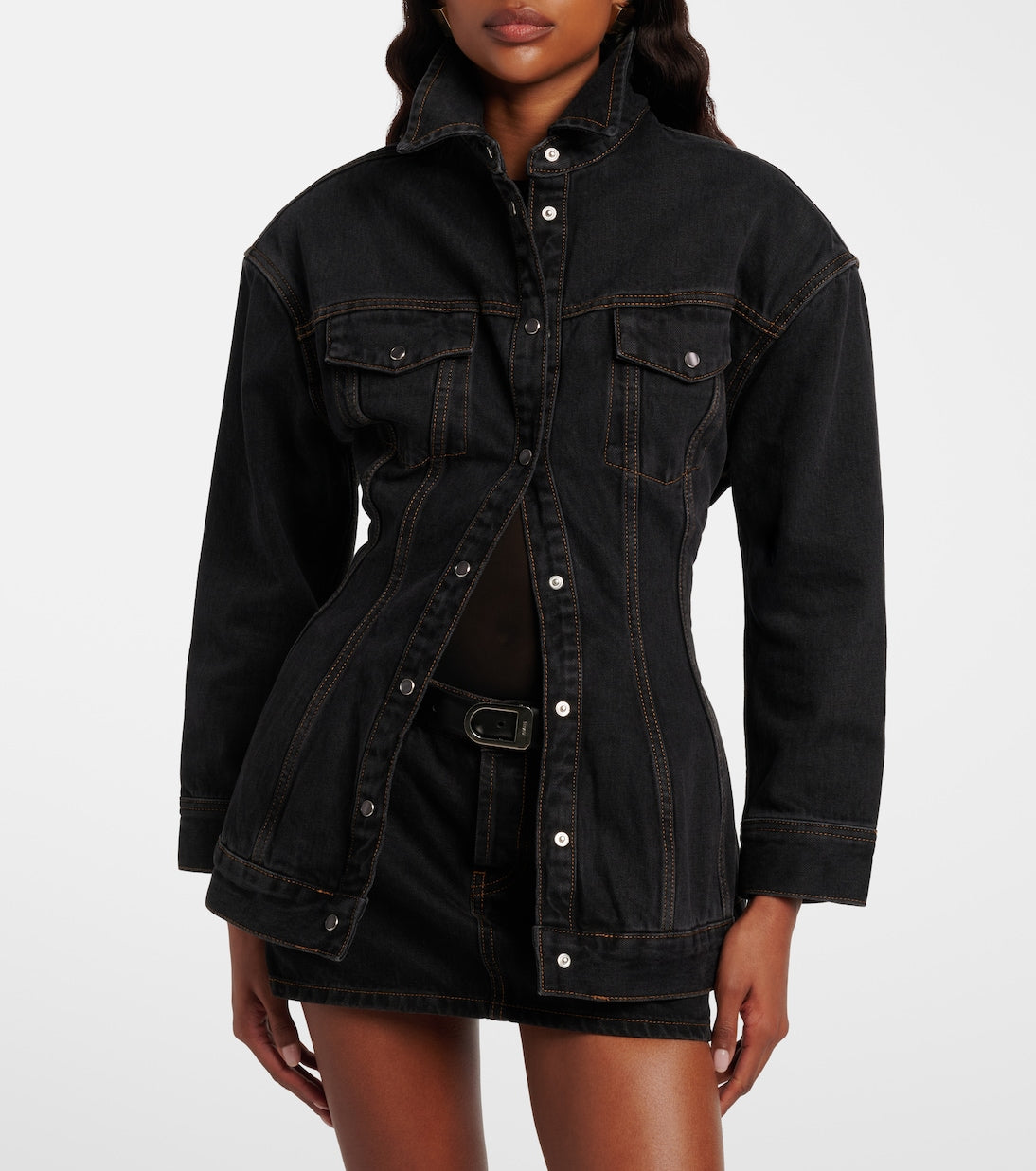 Wardrobe.NYC - Contour denim jacket