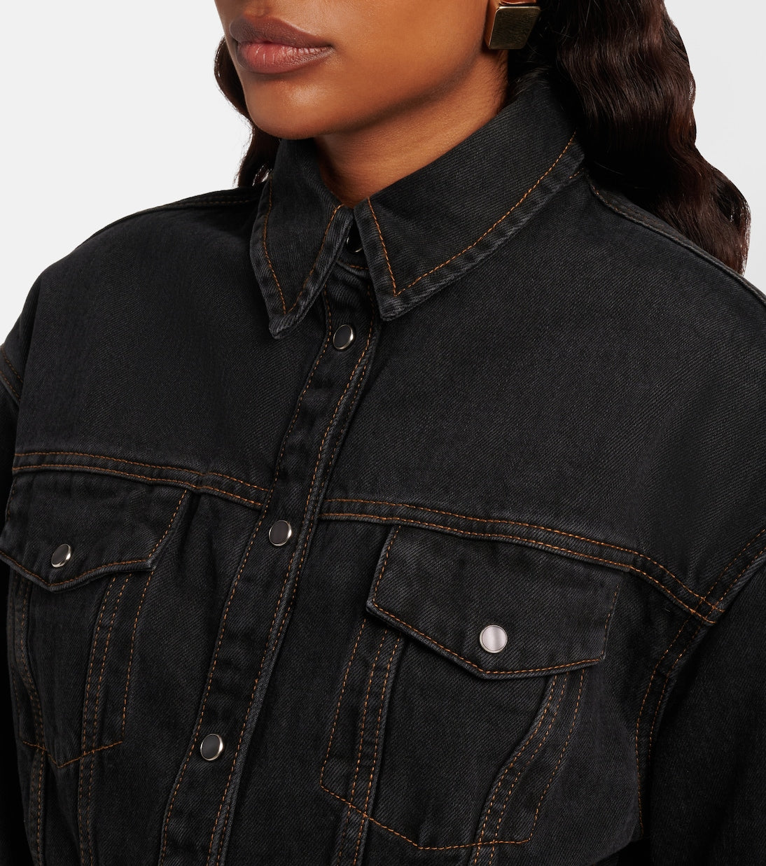Wardrobe.NYC - Contour denim jacket