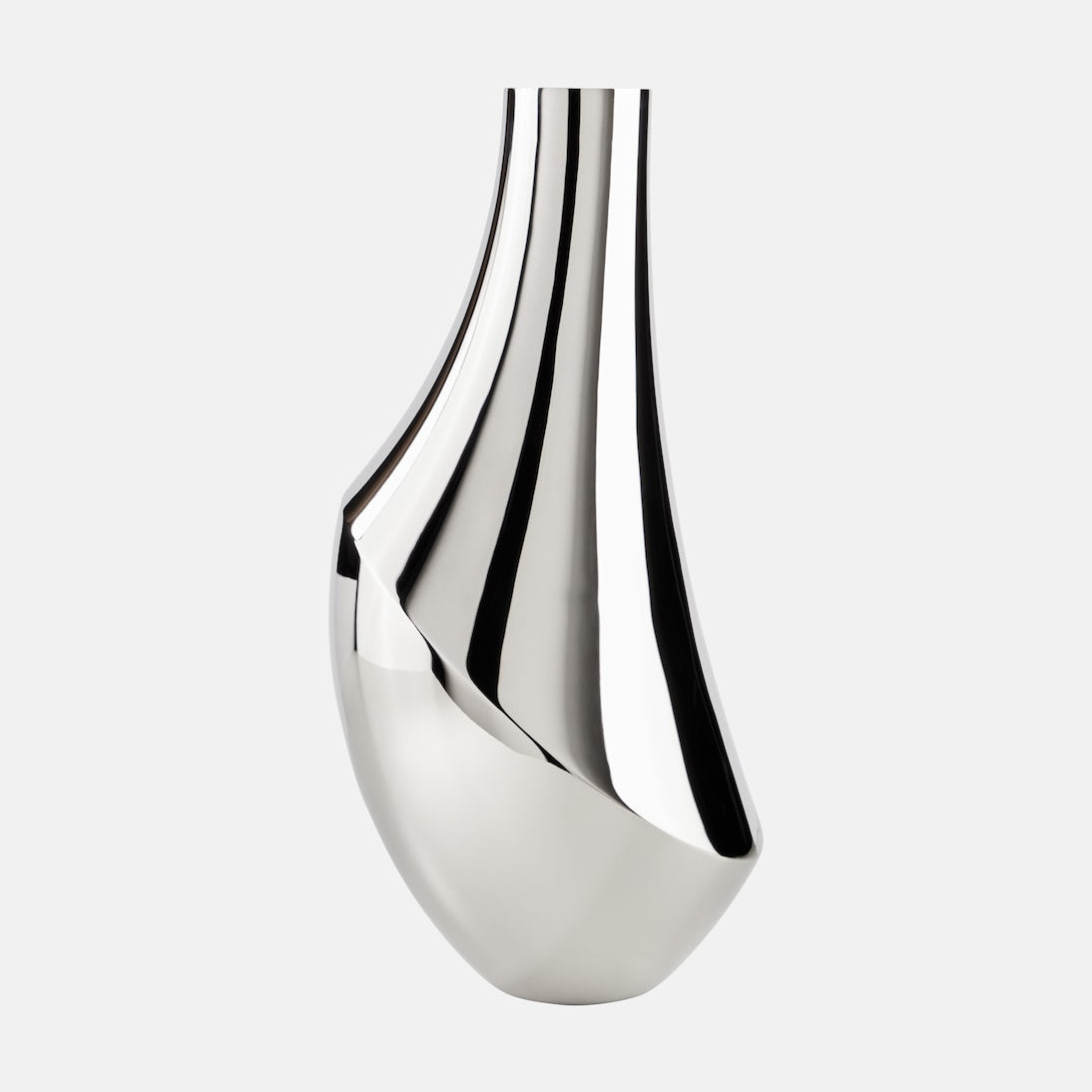 Georg Jensen - Flora Large stainless steel vase by Todd Bracher