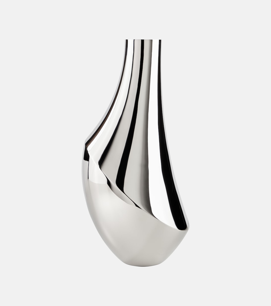 Georg Jensen - Flora Large stainless steel vase by Todd Bracher